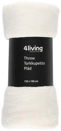 Tekk 4Living Gert 112887, valge, 125 cm x 150 cm
