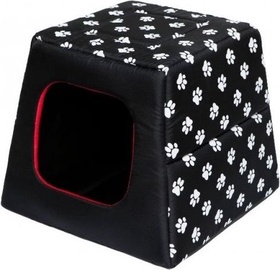 Кровать для животных Hobbydog Pyramid PIRCWL1, белый/черный, R3