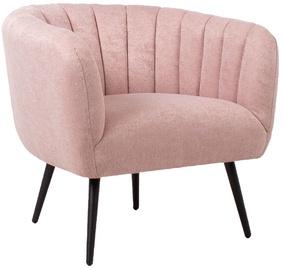 Fotelis Home4you Tucker, rožinis, 78 cm x 71 cm x 69 cm