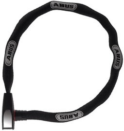 Velosipēda slēdzene Abus Steel-O-Chain 8807K/110, melna, 1100 mm