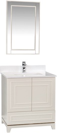 Комплект мебели для ванной Kalune Design Ohio 30, кремовый, 54 x 75 см x 86 см