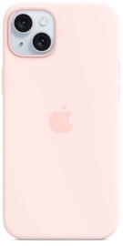 Чехол для телефона Apple Silicone Case with MagSafe, iPhone 15, светло-розовый