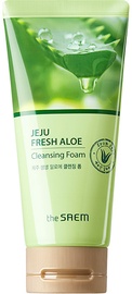 Attīrošas sejas putas The Saem Jeju Fresh Aloe, 150 ml, sievietēm