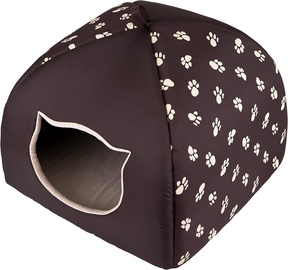 Домик для животных Hobbydog Igloo R3, коричневый, 490 мм x 490 мм