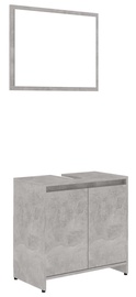 Комплект мебели для ванной VLX 802655, серый, 33 x 60 см x 58 см