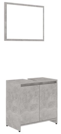 Vannitoa mööblikomplekt VLX 802655, hall, 33 x 60 cm x 58 cm