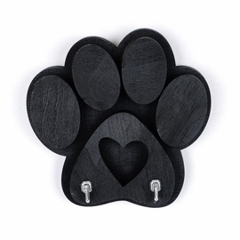 Кронштейн Wallity PET028 268EVL1411, 4 см, дерево, черный