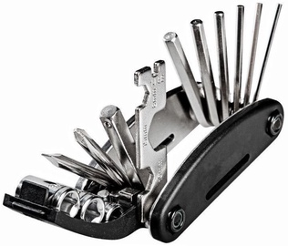 Instruments Bicycle Key Set, metāls, sudraba/melna