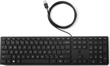 Клавиатура HP 320K Английский (US), черный