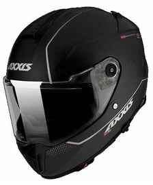 Motocikla ķivere Axxis Hawk SV Solid A1, M (57-58 cm), melna