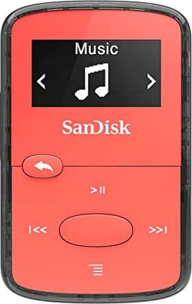 Muusikamängija SanDisk Sansa Clip Jam, punane, 8 GB