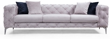 Dīvāns Hanah Home Como, gaiši pelēka, 237 x 90 cm x 73 cm