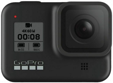 Sporta kamera Gopro Hero 8 Black, melna, 2" (prece ar defektu/trūkumu)