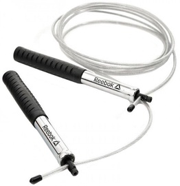 Скакалка Reebok Premium Speed Rope, 329 см, черный