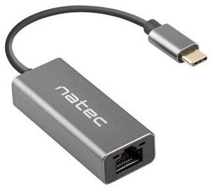 Adapter Natec USB-C 3.1 - RJ-45 USB-C 3.1 male, RJ-45 female, hall