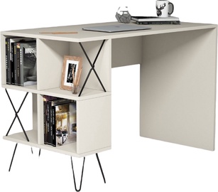 Galds Kalune Design Extra, melna/krēmkrāsa