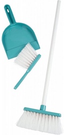 Mājsaimniecības rotaļlieta, grīdas slota Smoby Cleaning Kit, balta/tirkīza