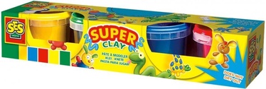 Plastilīns SES Creative Super Clay 223286, daudzkrāsaina