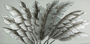 Картина маслом Leaves 123, 120 см x 60 см, 1 шт.