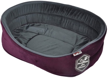 Guļvieta mājdzīvniekiem Douceur Patchy, violeta, 550 mm x 380 mm