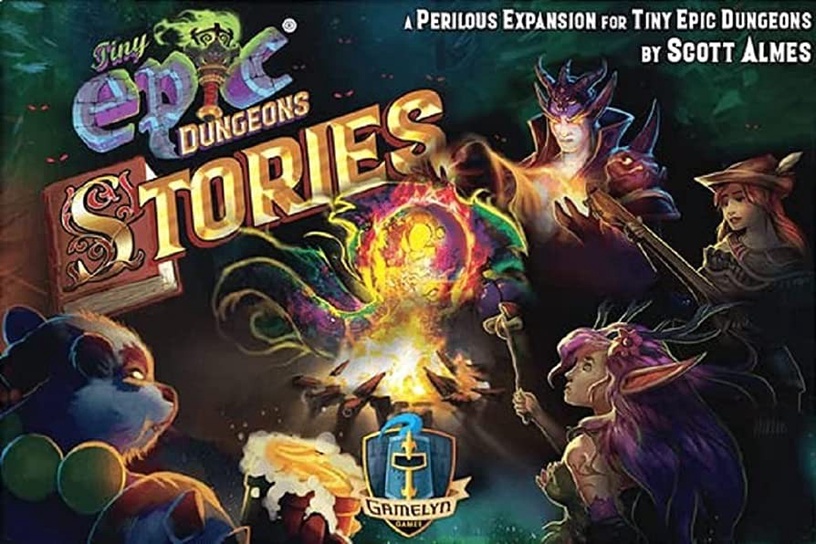 Täiendus lauamängule Dungeons & Dragons Gamelyn Games Tiny Epic Dungeons Stories, EN
