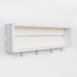 Полка Kalune Design RAF214, белый, 100 мм x 700 мм x 210 мм