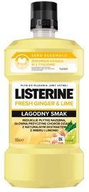 Suuvesi Listerine Ginger & Lime, 500 ml