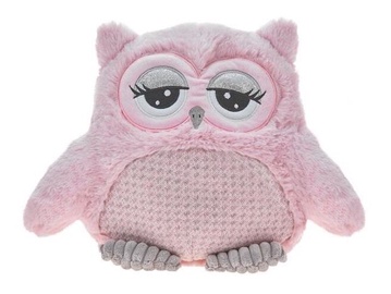 Mīkstā rotaļlieta Beppe Owl Agnes, rozā, 28 cm