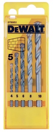 Комплект сверл Dewalt DT6952-QZ DT6952-QZ, бетон, SDS Plus (TE-C), 4 мм x 120 мм, 5 шт.