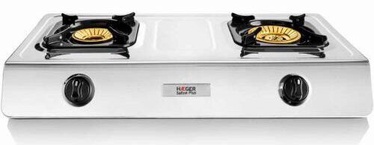 Мини плита Haeger Safine Plus 2-N5-H, нержавеющей стали, 7680 Вт (поврежденная упаковка)