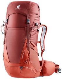 Tūristu mugursoma Deuter Futura Pro SL, sarkana, 34 l