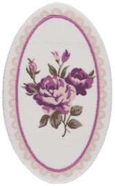 Vannas istabas paklājs Foutastic Rosa 770CNF8702, zaļa/rozā/violeta, 107 cm x 66 cm
