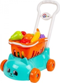 Veikala rotaļlietas, rati Technok Shopping Cart, daudzkrāsaina