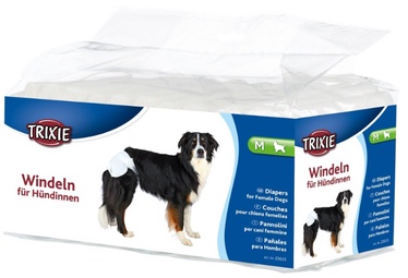 Sauskelnės šunims Trixie Diapers for Female Dogs 23633, M, 12 vnt.