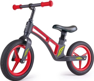 Балансирующий велосипед Hape My First Balance Bike, черный/красный, 12″