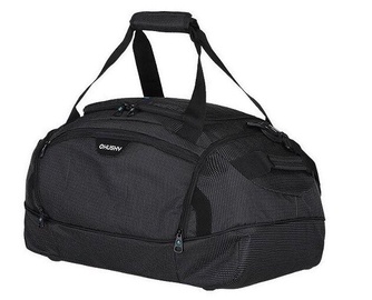 Sporta soma Husky Grape, melna, 80 l