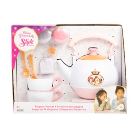 Игрушечный чайный сервиз Disney Princess DISNEY PRINCESS Tea Playset, белый/розовый