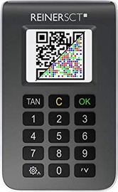 Atminties kortelių skaitytuvas ReinerSCT TanJack photo QR, TAN-generator