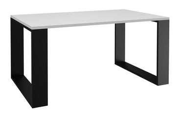 Kafijas galdiņš Top E Shop Modern, balta/melna, 90 cm x 58 cm x 50 cm