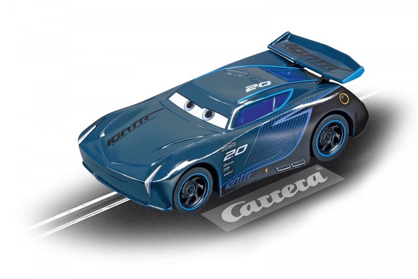 Bērnu rotaļu mašīnīte Carrera Pixar Cars Jackson Storm 20065018, 1:43, zila