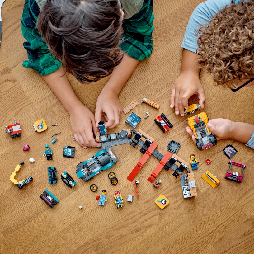 Konstruktor LEGO® City Kohandatud autogaraaž 60389, 507 tk