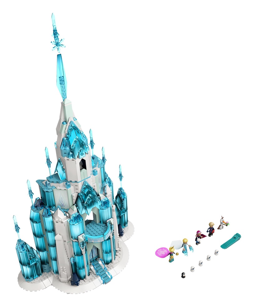 Konstruktor LEGO I Disney Princess Jääkindlus 43197, 1575 tk