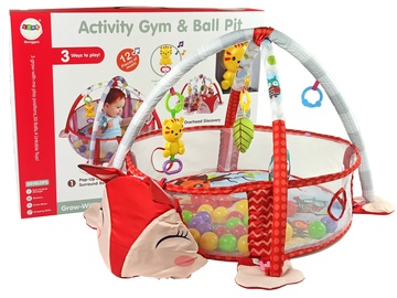 Aktivitāšu centrs LEAN Toys Activity Gym & Ball Pit 9486, 65 cm x 65 cm