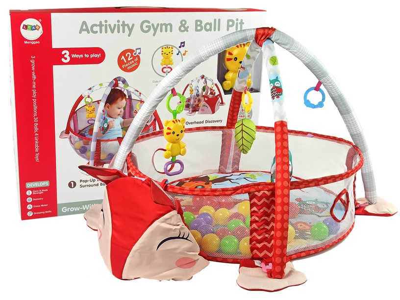 Центр активности LEAN Toys Activity Gym & Ball Pit 9486, 65 см x 65 см