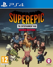 PlayStation 4 (PS4) mäng Numskull SuperEpic: The Entertainment War Badge Edition