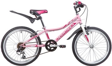 Велосипед Novatrack Alice 20 20SH6V.ALICE.PN9, юниорские, розовый, 11.5", 20″