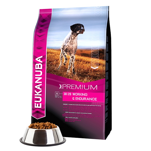 Kuiv koeratoit Eukanuba Premium, kanaliha/kalkun, 15 kg