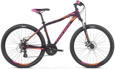 Велосипед горный Kross Lea 3.0, 27.5 ″, 15" рама, oранжевый/розовый/фиолетовый