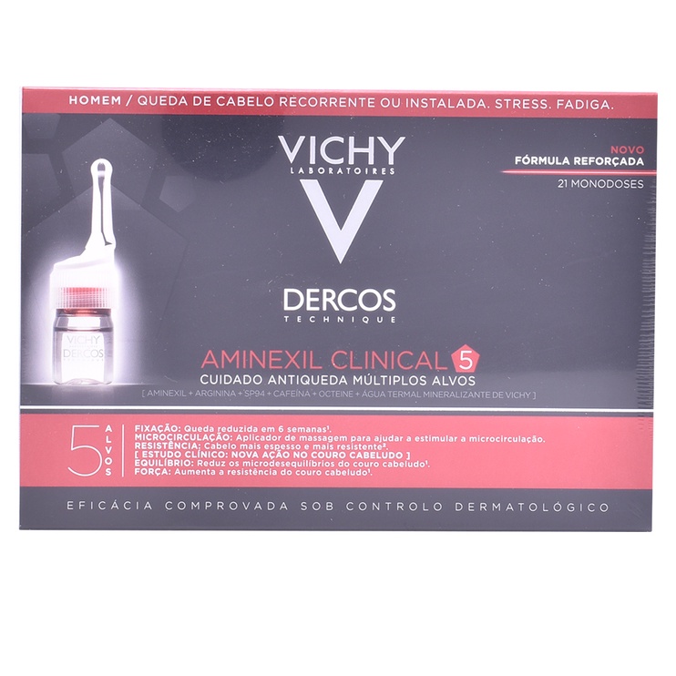 Juukseseerum Vichy Dercos Aminexil Clinical 5 Men, 126 ml