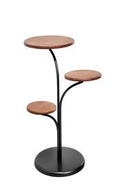Журнальные столики Kalune Design 1030-5, коричневый/черный, 35 см x 35 см x 85 см